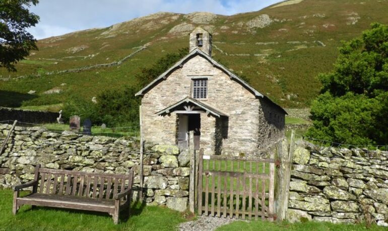 St Martins Church At Martindale & The Ancient Tree