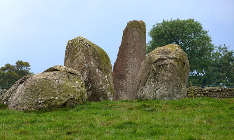 Long Meg & Her Daughters Stone Circle