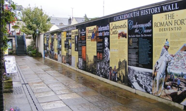 Cockermouth History Wall