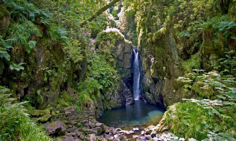 Stanley Ghyll Force Waterfall